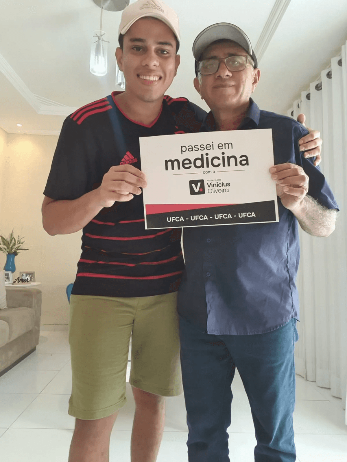 Aluno aprovado em Medicina com a PVO