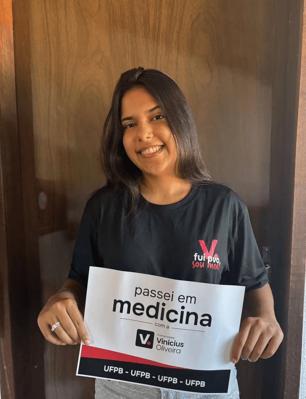 Aluno aprovado em Medicina com a PVO