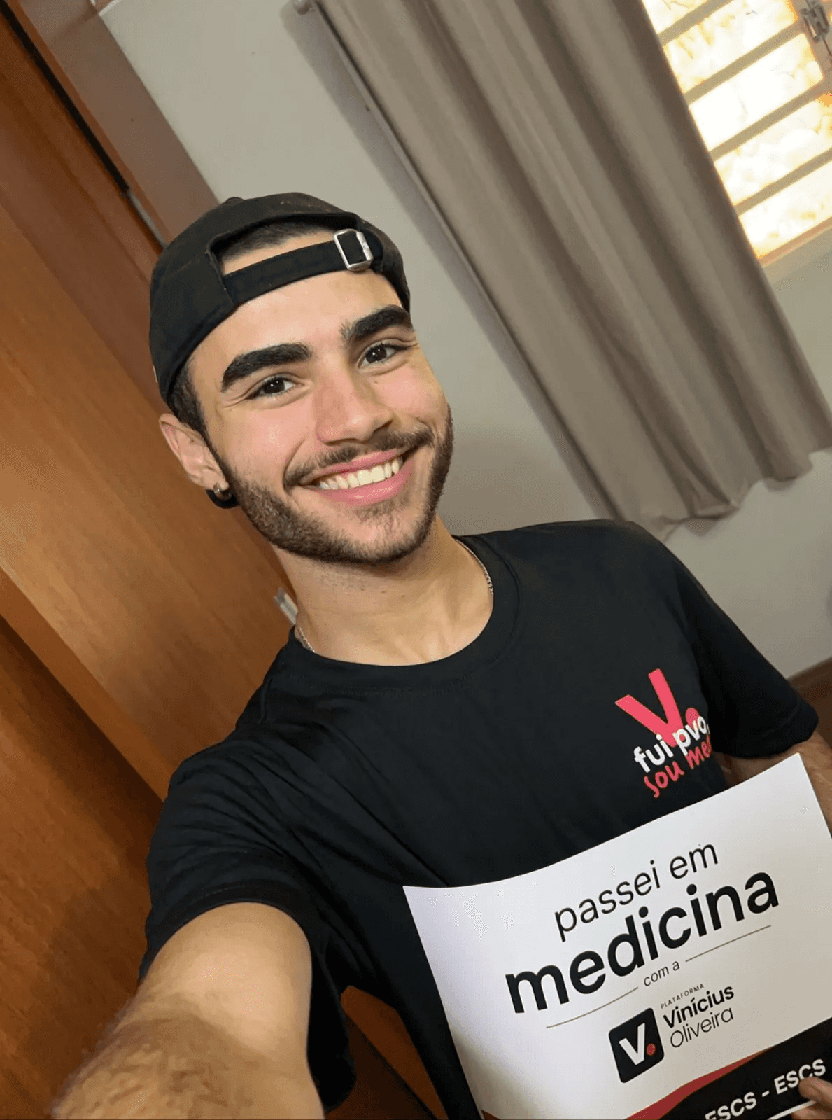 Aluno aprovado em Medicina com a PVO