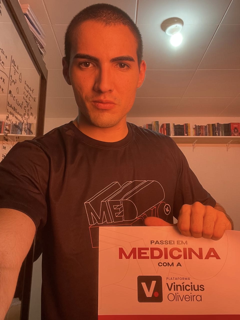 Aluno aprovado em Medicina com a PVO