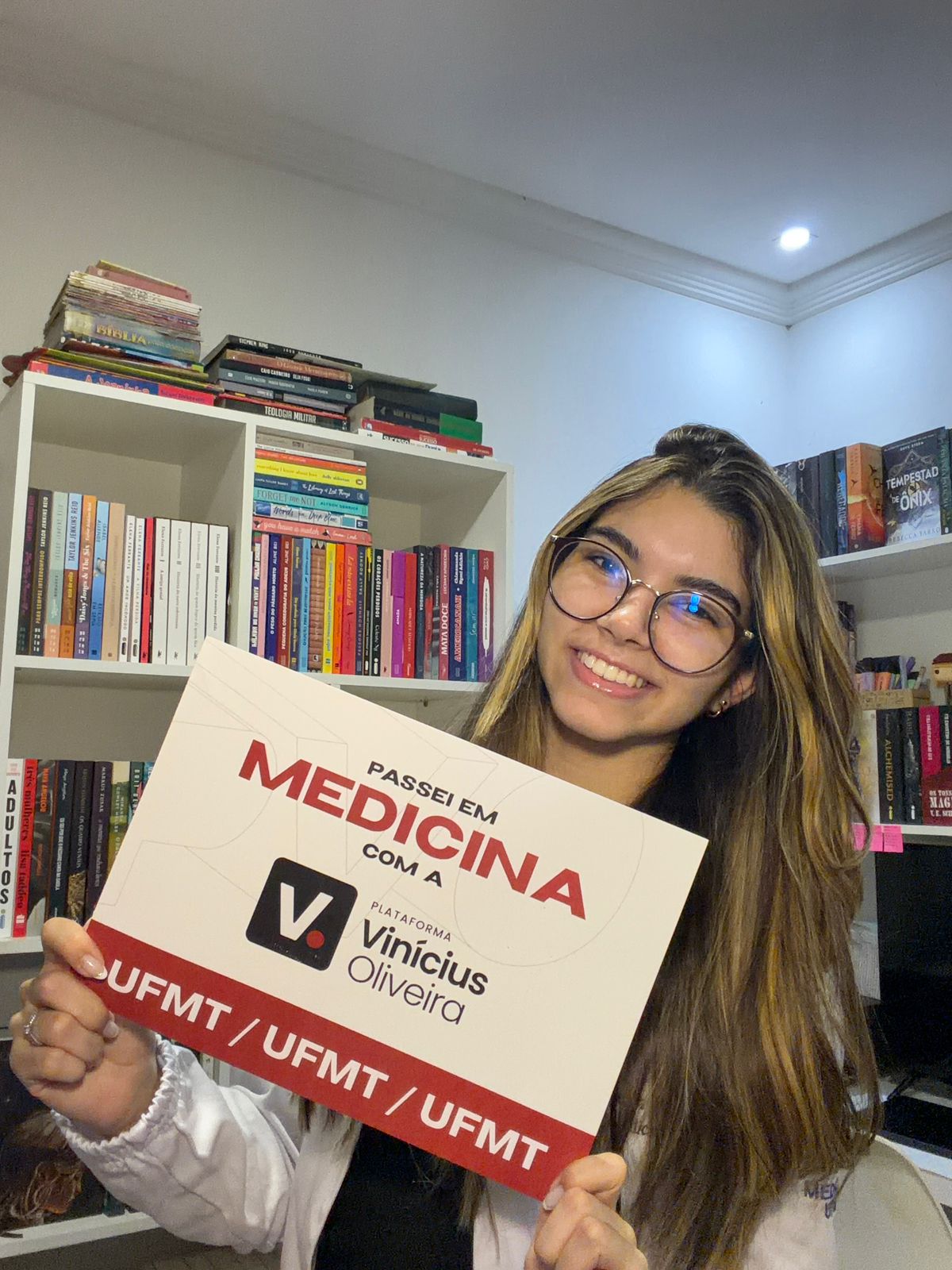 Aluno aprovado em Medicina com a PVO