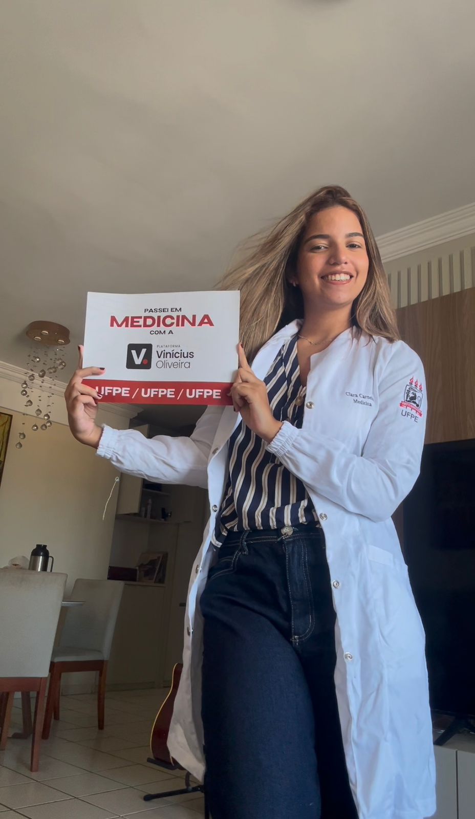 Aluno aprovado em Medicina com a PVO